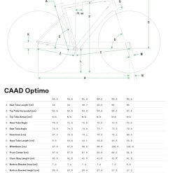 Cannondale CAAD Optimo 1 - Shimano 105 Candy Red -Fahrradzubehör Verkäufe Cannondale CAAD Optimo Geo 4408 2