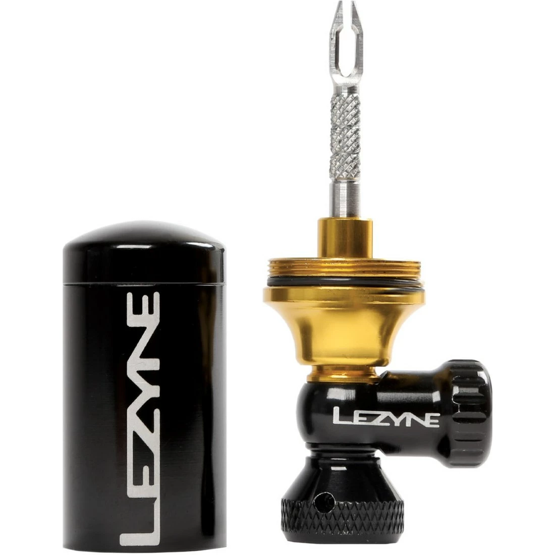 Lezyne Tubeless CO2 Blaster 2in1 Pumpe & Reparaturwerkzeug 1 Lezyne Tubeless CO2 Blaster 2in1 Pumpe & Reparaturwerkzeug