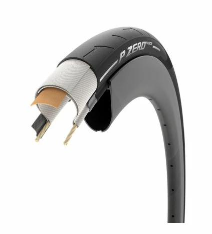 Pirelli P Zero Race Rennradreifen - Schwarz/Schwarz 700x28c 2 Pirelli P Zero Race Rennradreifen - Schwarz/Schwarz 700x28c – Bild 2