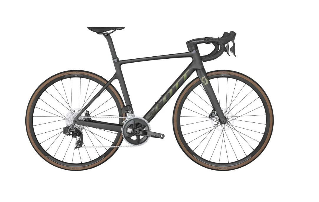 Scott ADDICT RC 30 Rennrad Rival AXS 2x12, Grey Carbon Raw 1 Scott ADDICT RC 30 Rennrad Rival AXS 2x12, Grey Carbon Raw