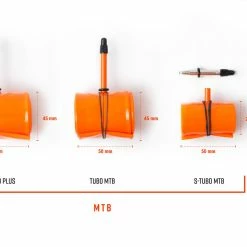 Tubolito TUBO ROAD Schlauch 700c 18/28c SV - Super Lightweight -Fahrradzubehör Verkäufe Tubolito Product Side Overview Lo 1 scaled