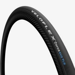 Veloflex CORSA EVO TLR Schwarz - Open Tubular Faltreifen