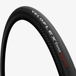 Veloflex CORSA RACE TLR 25 Schwarz - Open Tubular Faltreifen - 700 X 25
