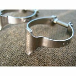 BLB Rahmenhalter Für Bremskabel Silber Geschraubt