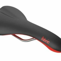Fabric Scoop Radius Elite Sattel -Fahrradzubehör Verkäufe fa15 scoop radius elite blkred 3qtr
