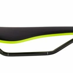Fabric Scoop Flat Elite Sattel -Fahrradzubehör Verkäufe fabric17 scoop flat elite saddle black yellow side fu4500feos16