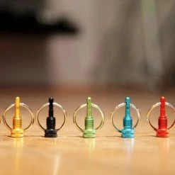 SMParts. SM-Parts Ventiladapter Mit Schlüsselring SV Auf AV