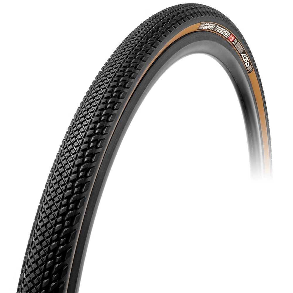 Tufo Gravel Thundero TR Faltreifen - Tubeless Ready - 40-622 - Schwarz/Braun 1 Tufo Gravel Thundero TR Faltreifen - Tubeless Ready - 40-622 - Schwarz/Braun